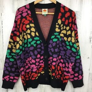 FARM Rio Multicolor Patterned Cardigan